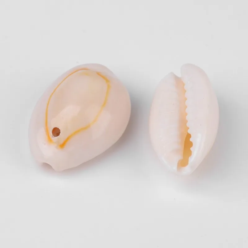50Pcs White DIY Sea Shell Cowrie Cowry Charm Beads Beach Jewelry Accessories for Women Shells Earrings Bracelet Necklace | Украшения и