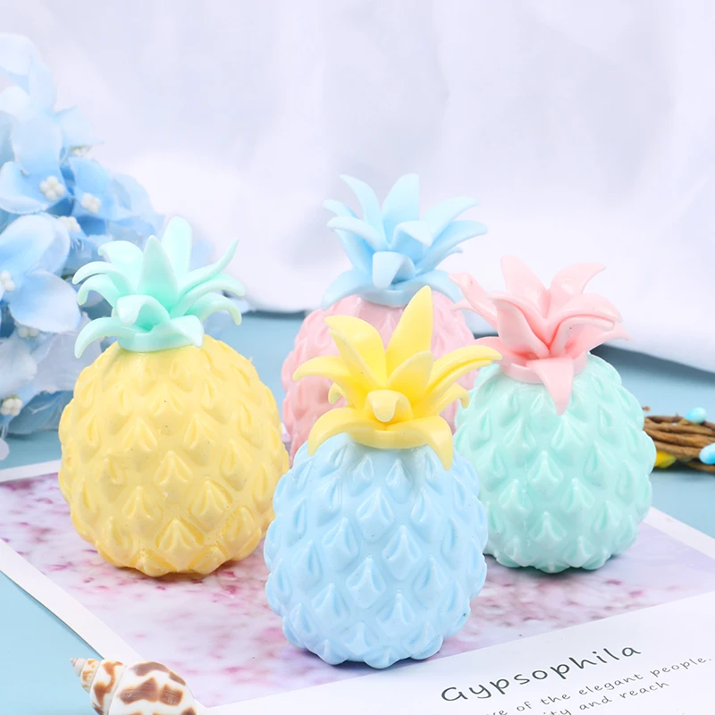 

Pineapple Anti Stress Grape Ball Funny Gadget Vent Decompression Toys For Children Stress Autism Hand Wrist Squeeze Toys