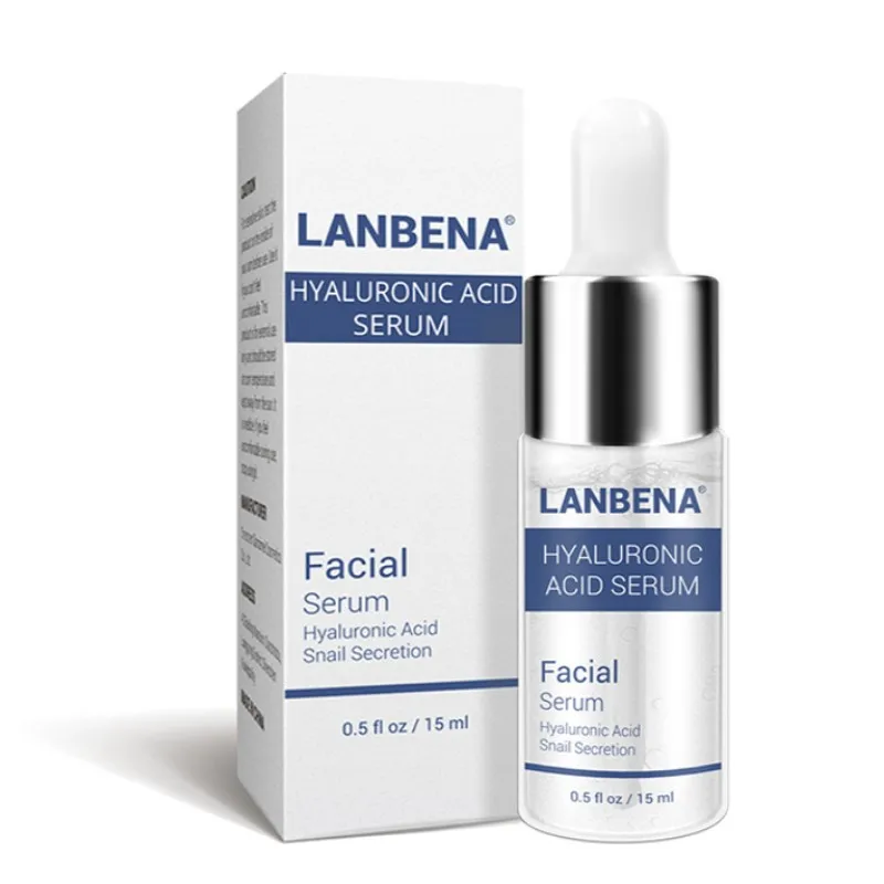 Hyaluronic Acid LANBENA сыворотка с экстрактом черники Гиалуроновая кислота увлажняющее масло контроль осветления пептид против старения против морщин уход за кожей - Вес нетто: Hyaluronic Acid