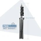 Штатив-Трипод для фотостудии 190 см, регулируемая головка с винтом 14 для камеры, Фото Кронштейн-держатель для лампы, софтбокс, кольцесветильник льник