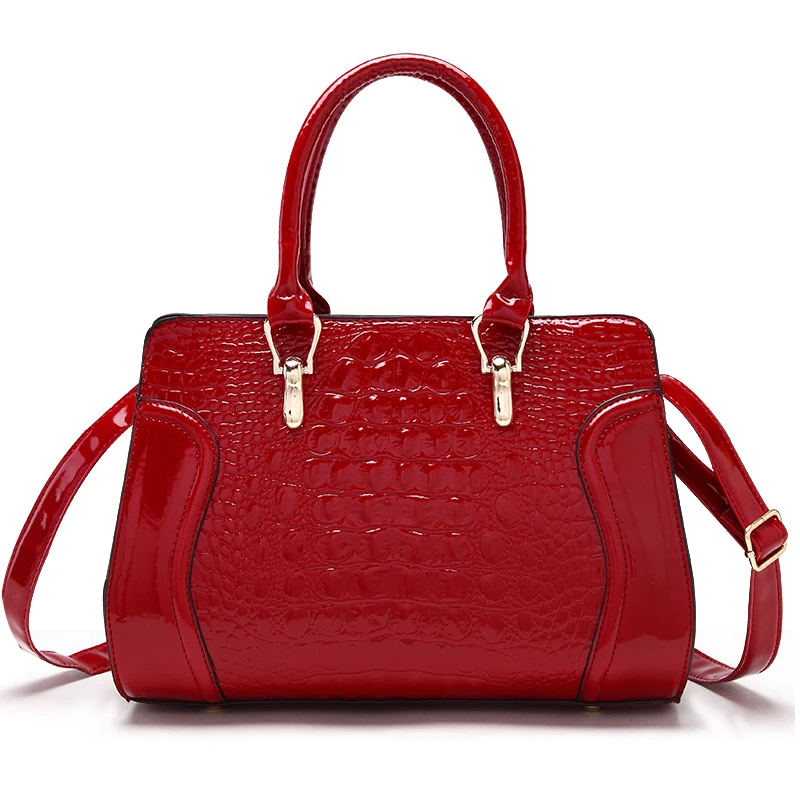 Новые модные сумки женские свадебная сумка наплечная с крокодиловым узором
