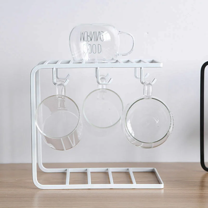 Металлический провод кофе держатель кружки чашки слив стеллаж для хранения