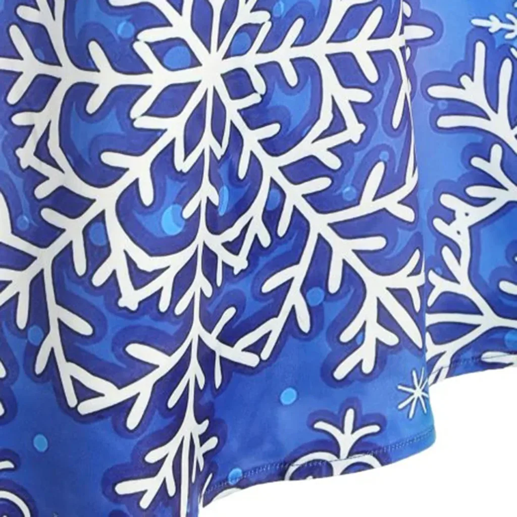 Платье женское с длинным рукавом Рождественский принт музыкальных нот винтажное