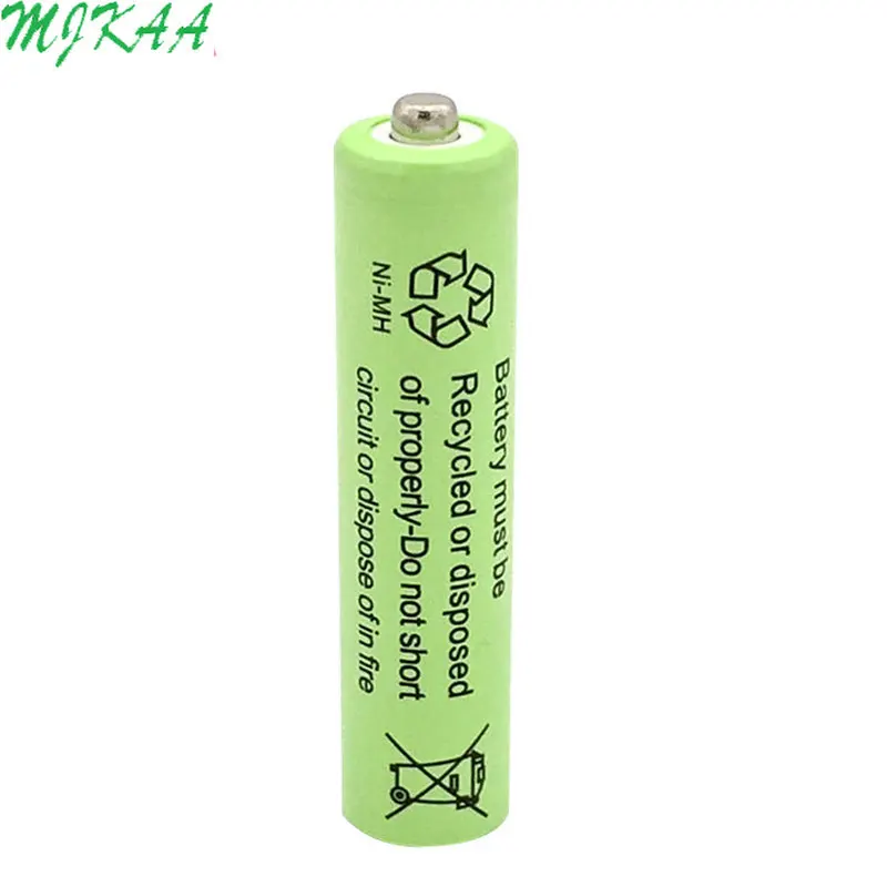 MJKAA 750mAh 1 2 V Ni-MH аккумулятор большой емкости AAA для питания фонарика и игрушек |