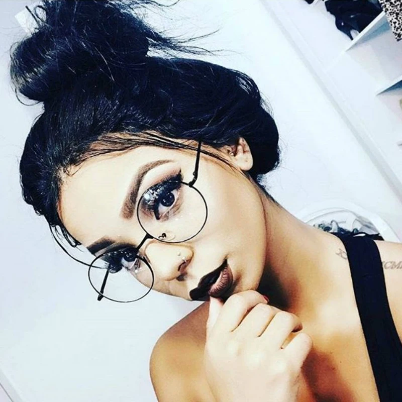 2020 готовые очки для близорукости мужчин и женщин модные ультралегкие круглые