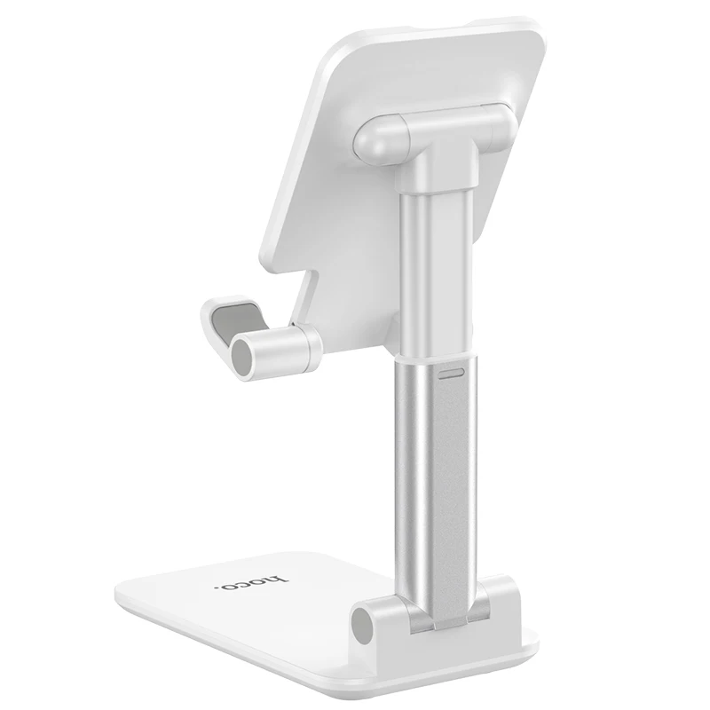 hoco desk mobile phone holder foldable extend support for iphone samsung adjustable angle mobile phone holder for ipad tablet free global shipping