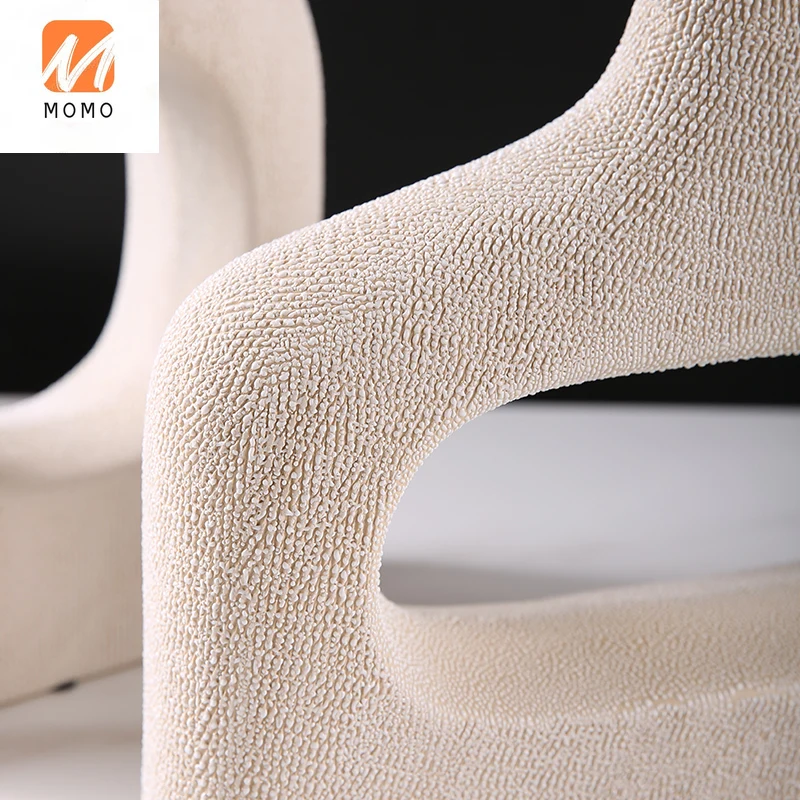 

Beige Hollow Modern Simple Vase Ceramic Decoration Nordic Creative Furnishings Living Room TV Cabinet Dining Table Decorations
