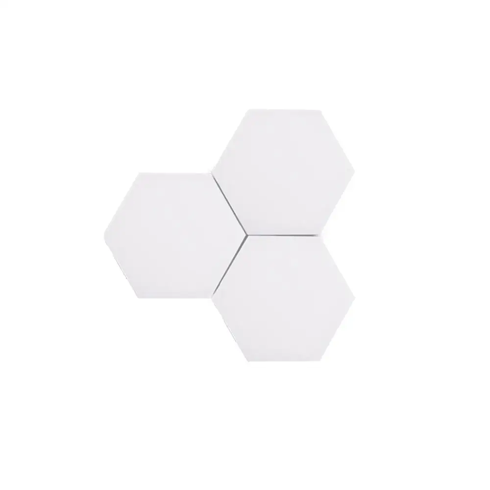 3 light no power Quantum лампа Led сенсорный настенный выключатель лампы с шестигранной головкой Магнитный модульный Сенсор Ночной светильник с возможностью креативного самостоятельного выбора между Декор Светильник для ресторана брак - Цвет абажура: 3 light no power