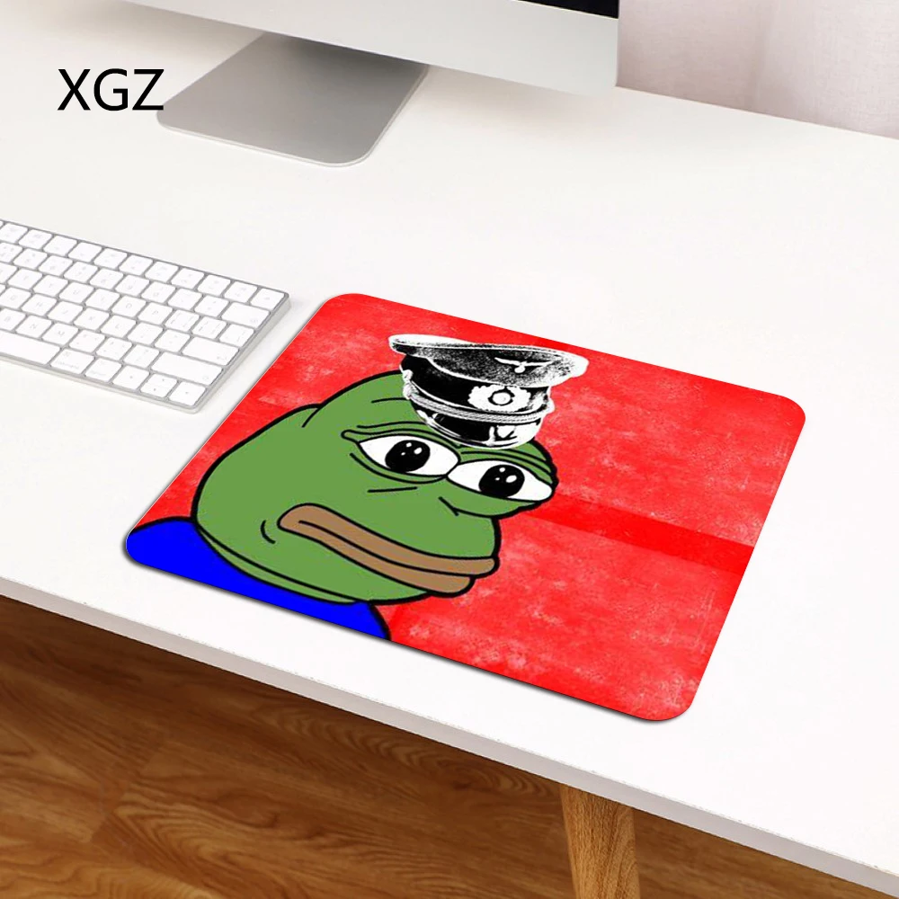 Настольный симпатичный коврик для мыши XGZ с забавной лягушкой игровые аксессуары