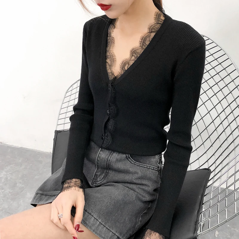 Джемпер с ограниченным по времени хлопковым свитером Женский пуловер новинка 2021