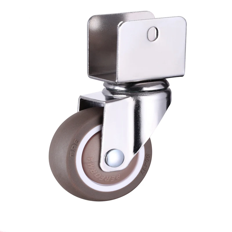 

Мебельные ролики с тормозом