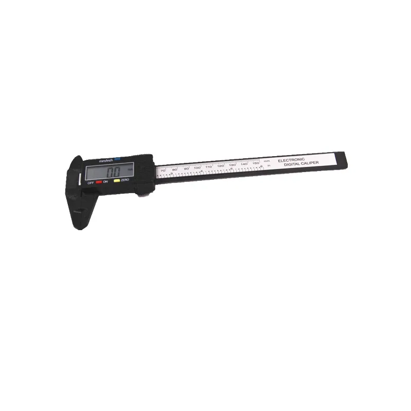 

New Arrival 150mm 6 inch LCD Digital Electronic Carbon Fiber Vernier Caliper Gauge Micrometer Measuring Tool