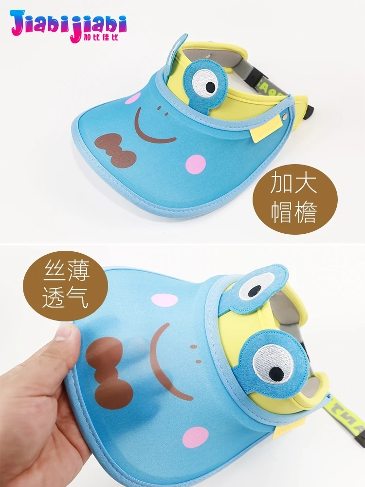 Summer Hat For Kids Boys UV Sun Shade Cap Girls Toddler Top Air Children'S Big Brim Visor Sleeve Suit 2-12 Old SPF 50+ | Аксессуары