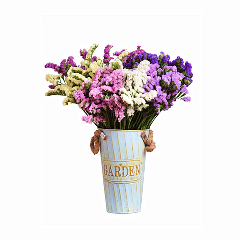 

1 Kg Dried Natural Gypsophila Flower Natural Forget-me-not Real Flower 6-color Mixed Color Matching Bouquet Without Bucket