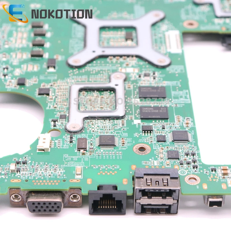 NOKOTION CN-04DKNR 04DKNR DA0FM9MB8D1 основная плата для Dell Studio 1558 материнская плата для ноутбука HM55 DDR3 Бесплатный процессор