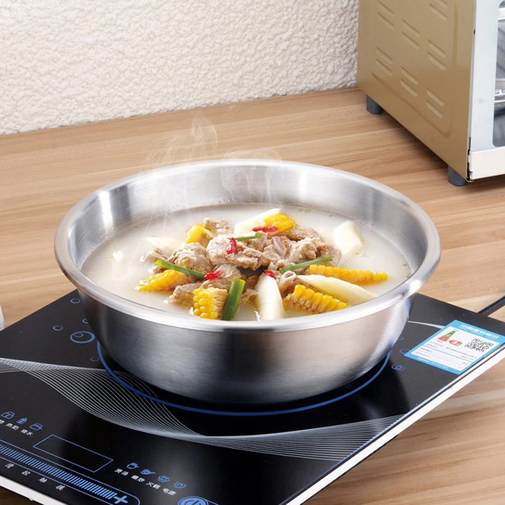 Многофункциональная раковина из нержавеющей стали 304 утолщенная Салатница