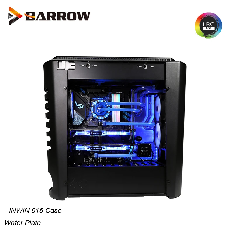 Барроу бак для воды в WIN 915 чехол компьютера водяное охлаждение водная доска LRC RGB 2
