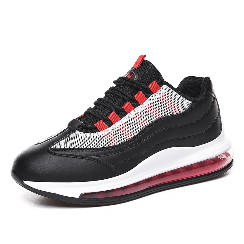 

Men's Shoes Spring Full Palm Cushion Shoes Men's Sports Shoes Leisure Running Travel All-match Trendy Shoes