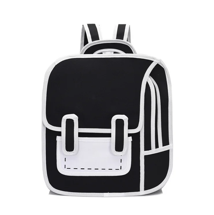 Аниме Cospa рюкзак 2D 3D популярные школьные сумки для мальчиков и девочек модные