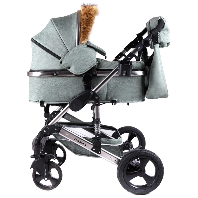 

Baby Stroller Cart Collapsible Easy To Operate 2in1 Free Mummy Bag 6