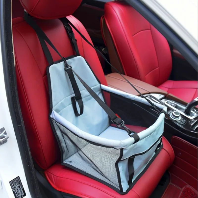 

Travel Pet Carrier Seat Car Kennel Bag Mesh Hanging Bag Car Pet Supplies Kennel Dogs Cats Transportin Dog Car Seat