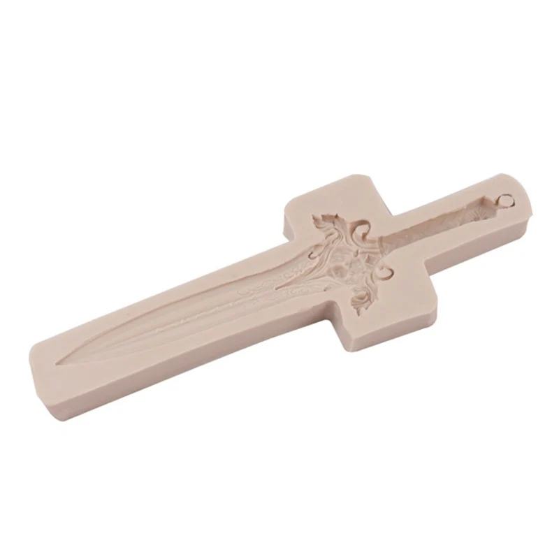 

Long Sword Silicone Mold Resin Baking Tool DIY Cake Mould Dessert Decor Supplies