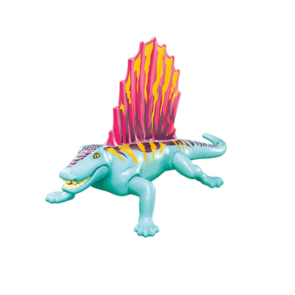 Парк Динозавров Юрского периода стегозавр Tanystropheus Spinosaurus Indominus Rex строительные