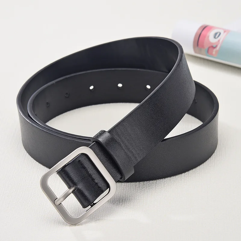 Новые Классические Ретро мода все-матч кожа светильник тела с квадратной пряжкой
