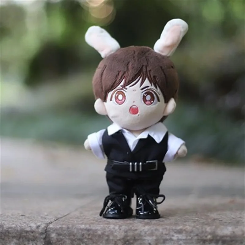 Ropa de mu&ntilde;eca Xiao Zhan, traje de chaleco negro de 20cm, ropa de mu&ntilde;eca del mismo p&aacute;rrafo que Xiao Zhan-4