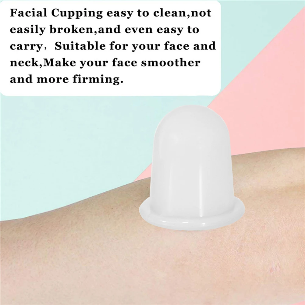 

1Pcs Transparent Silicone Vacuum Cupping Can Cupping Therapy Massage Anti-Aging Relieve Pain Body Massage Suction Cup