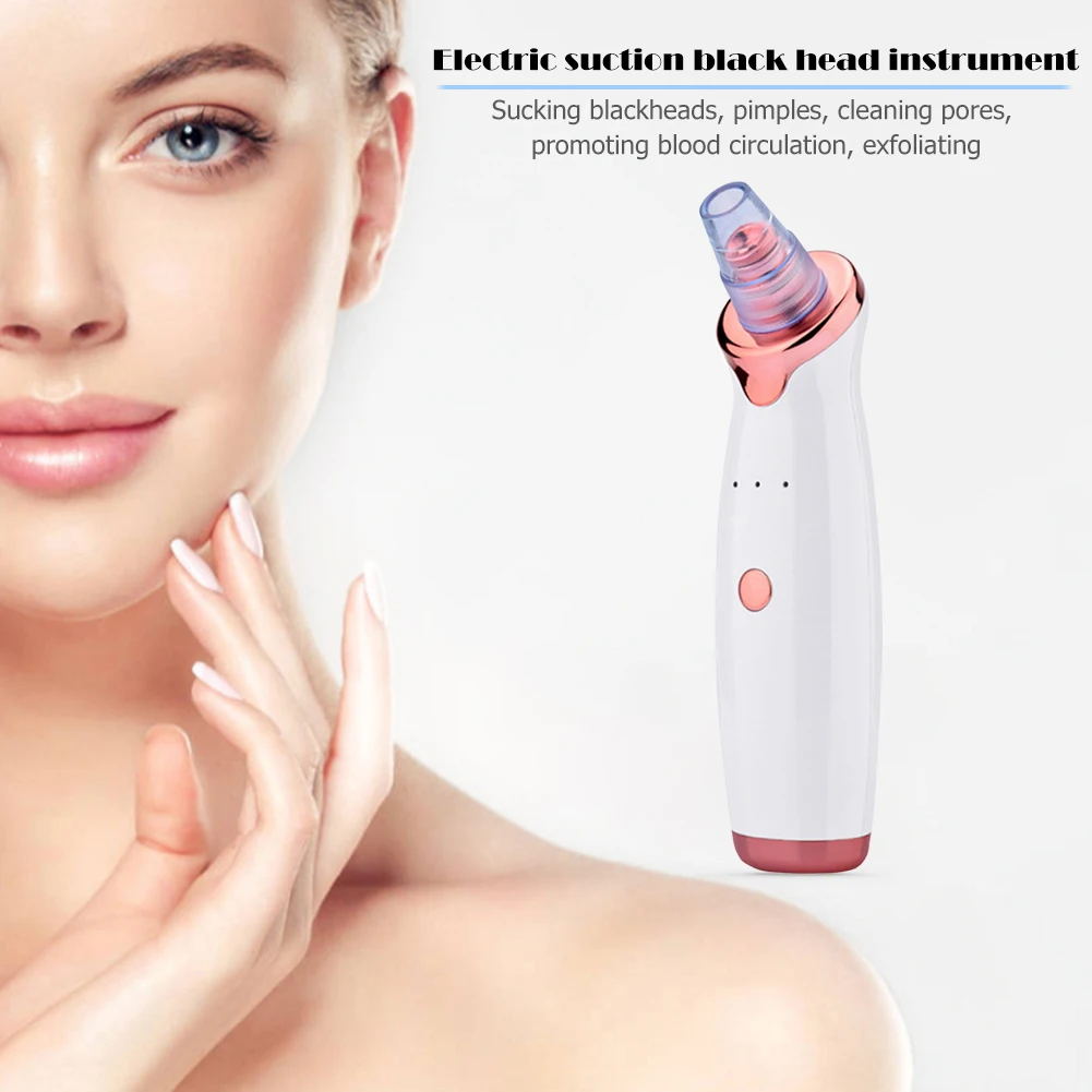 

Blackhead Vacuum Remover Extractor Facial Nose Pore Acne Pimple Removal Cleaner Facial Blackhead Skin Care Tools
