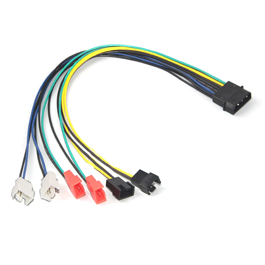 Охладитель для компьютера 30 см 4 контакта IDE на 6 портов 3P/4P|Компьютерные кабели и