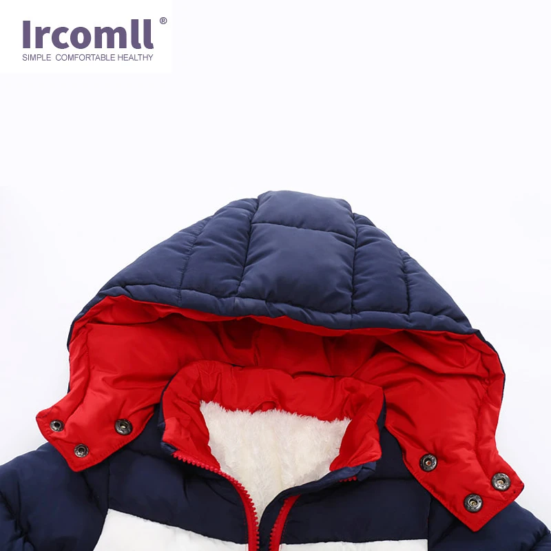 Комбинезон для новорожденных Ircomll флисовый комбинезон с подкладкой Осень-зима