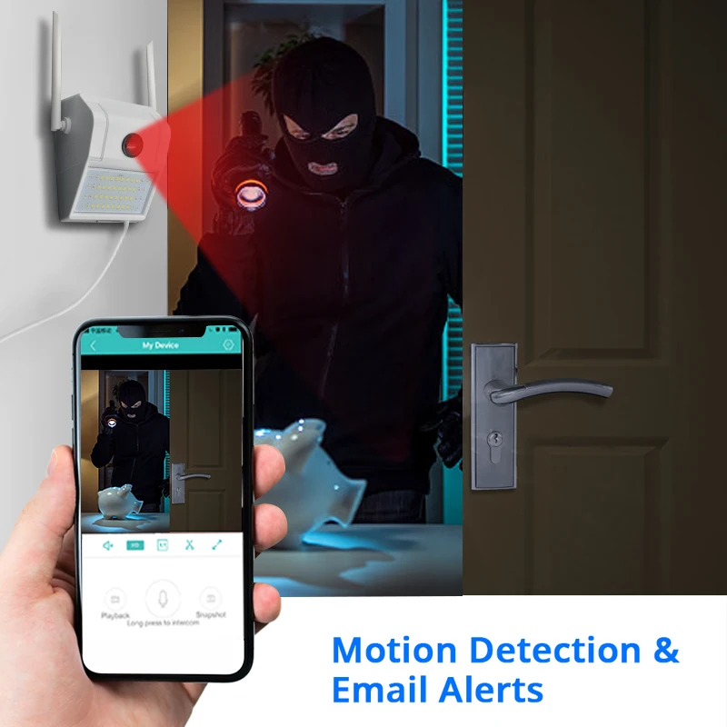 Мини WiFi 1080P PTZ IP камера приложение дистанционное управление широкоугольная настенная лампа скорость Купол CCTV камеры безопасности s для наружного гаража сада