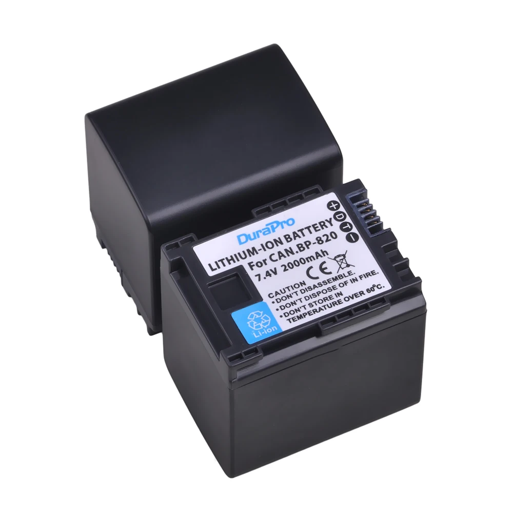 Фотоаккумулятор для Canon VIXIAGX10 HFG21 HFG30 HFG40 HFM30 HFM31 HFM32 HFM300 HFM301 HFM40 HFM41 HFM400 XA10 2000 мАч |
