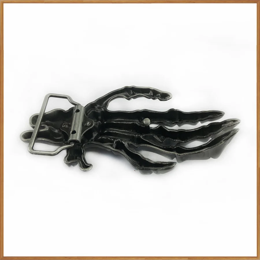 BuckleClub цинковый сплав рук скелета пряжка на ремешке FP-03610 ковбойский ремень в