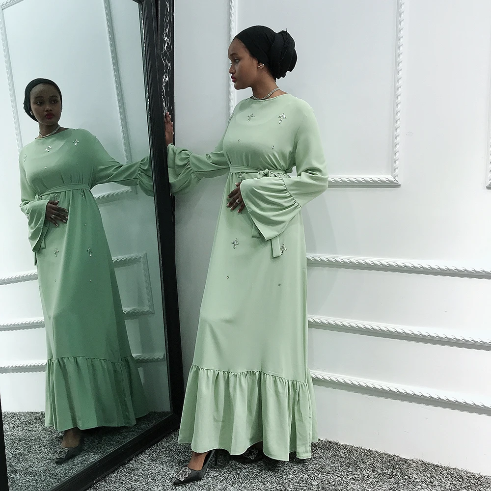 Кафтан Дубай Abaya турецкий хиджаб мусульманское платье женские платья