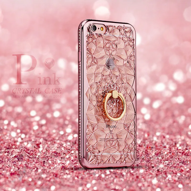 Для iPhone 11 Pro X Xs Max XR 6 7 8 Plus чехол Роскошный 3D Мягкий силиконовый чехол-подставка для