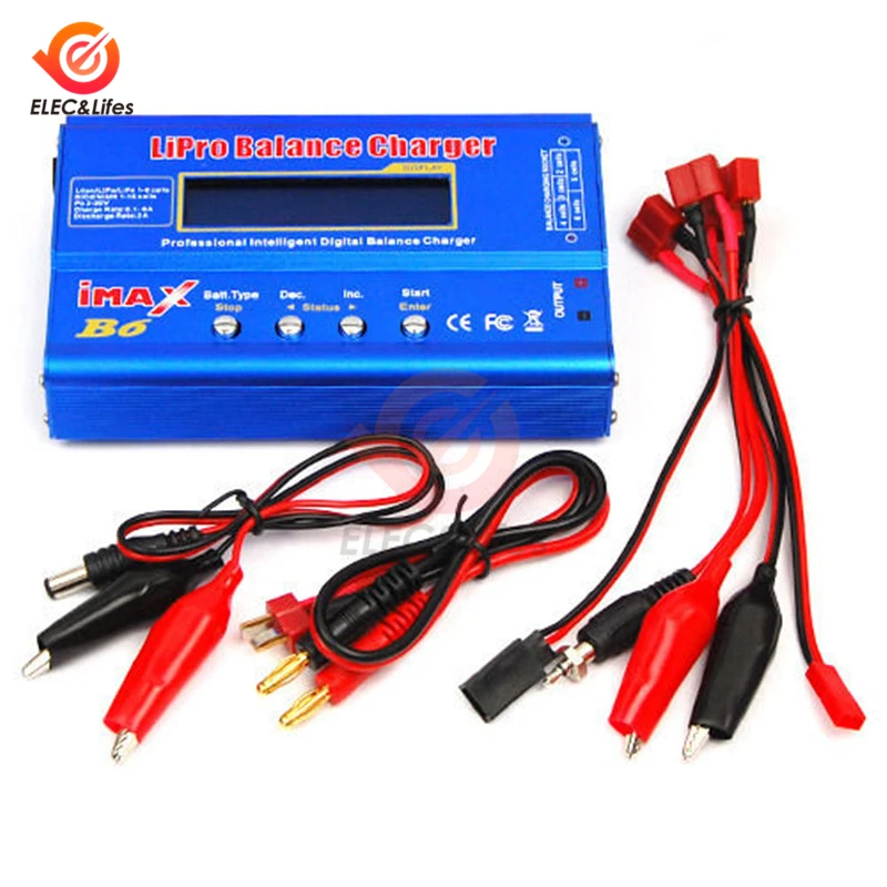 Latest IMAX B6AC RC B6 AC Nimh Nicd Lithium Battery Balance Lipo Charger Discharger With Digital LCD Screen | Инструменты