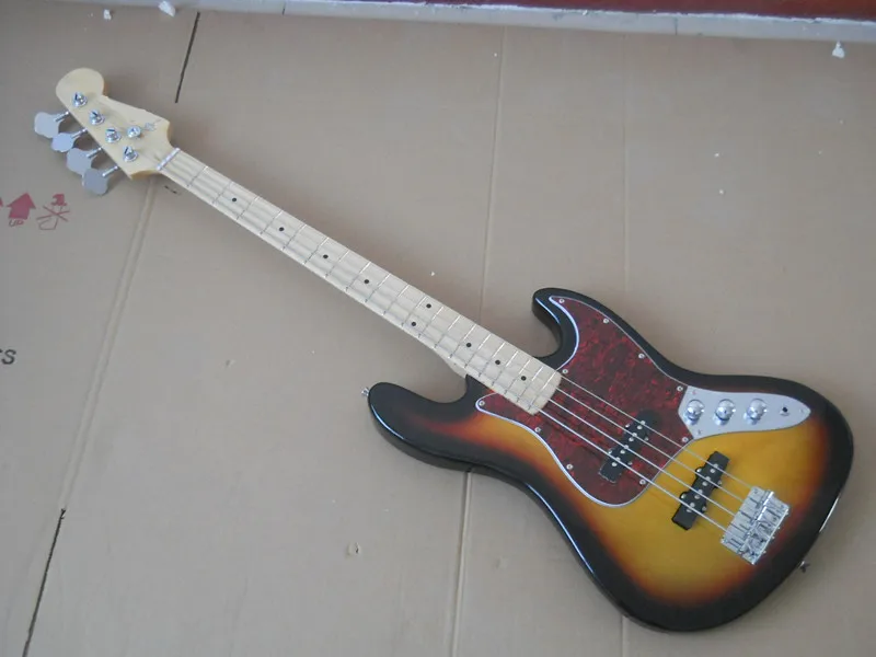 Электрическая бас-гитара Гитары 4 строки sunburst винтажный корпус для электрической