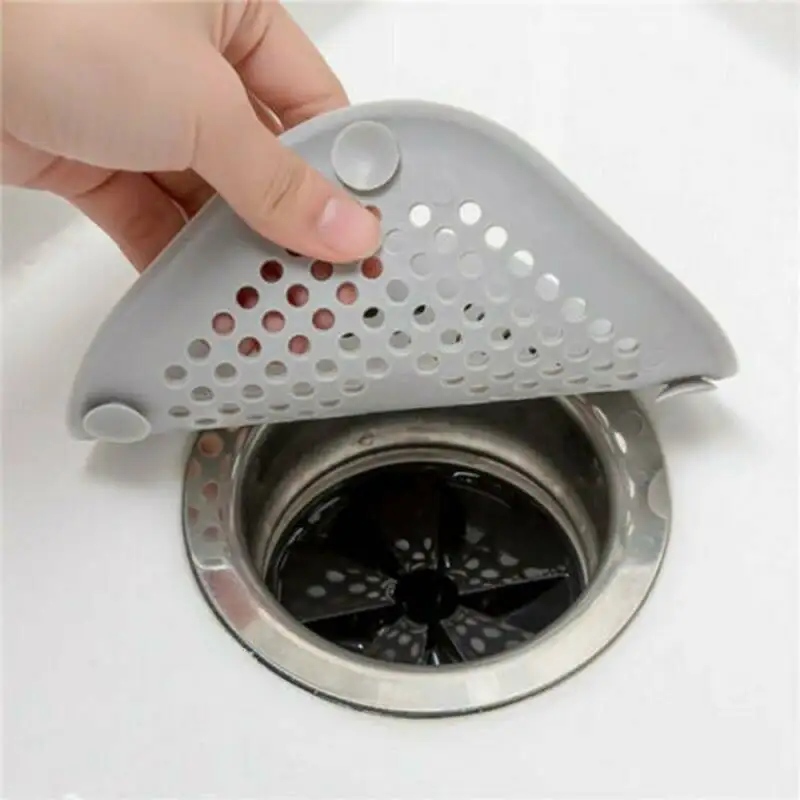 

Shower Drain Silicone Kichen Sink Drain Hair Stopper Catcher Filter Bathroom Accessories Bathtub Strainer Sewer Outfall Filter