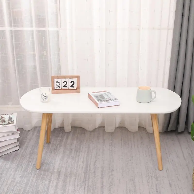 

Креативный круглый скандинавский деревянный журнальный столик, кровать, диван, боковой столик, сервис для чая, фруктов, закусок, поднос, мал...