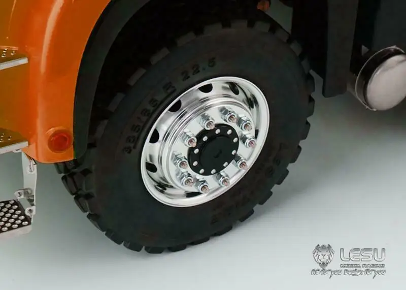 LESU 8*8 гидравлическая модель 1/14 весы RC грузовик мужская с радиоприемником звуком