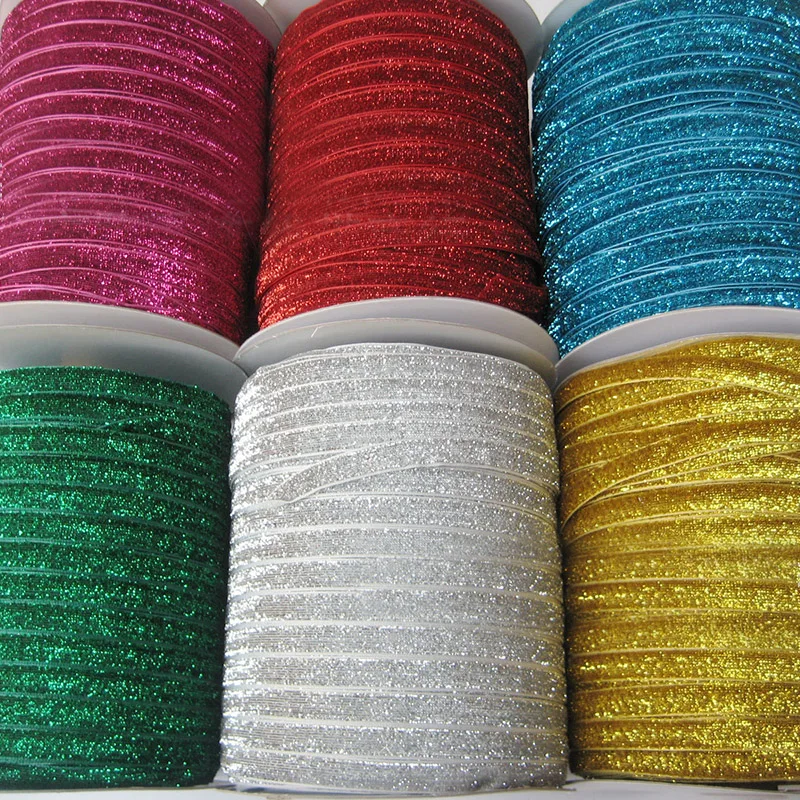 Эластичный шнур лента для волос веревка 1 см 45 м тяжелая Растяжка Швейное Ремесло