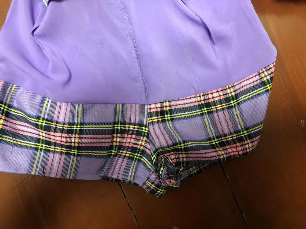 LUZUZI 2020 Летняя мини юбка в Корейском стиле с подкладкой Женская облегающая