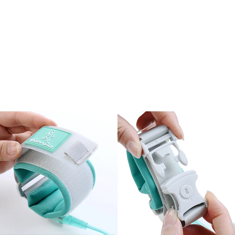 Cintur&oacute;n de cuerda antip&eacute;rdida para ni&ntilde;os, pulsera de tracci&oacute;n, cintur&oacute;n de seguridad multicolor, dise&ntilde;o de inducci&oacute;n extensible fuerte, cuerda de tracci&oacute;n resistente-1