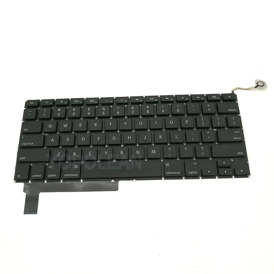 Новая английская клавиатура с подсветкой для Macbook Pro Unibody 15 дюймов A1286 2009 2010 2011 2012