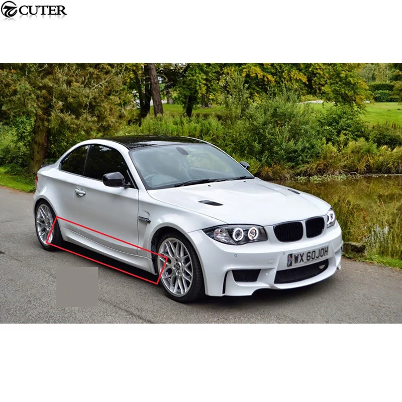 E82 E87 E88 1 серия м стильный комплект кузова автомобиля передний бампер задний