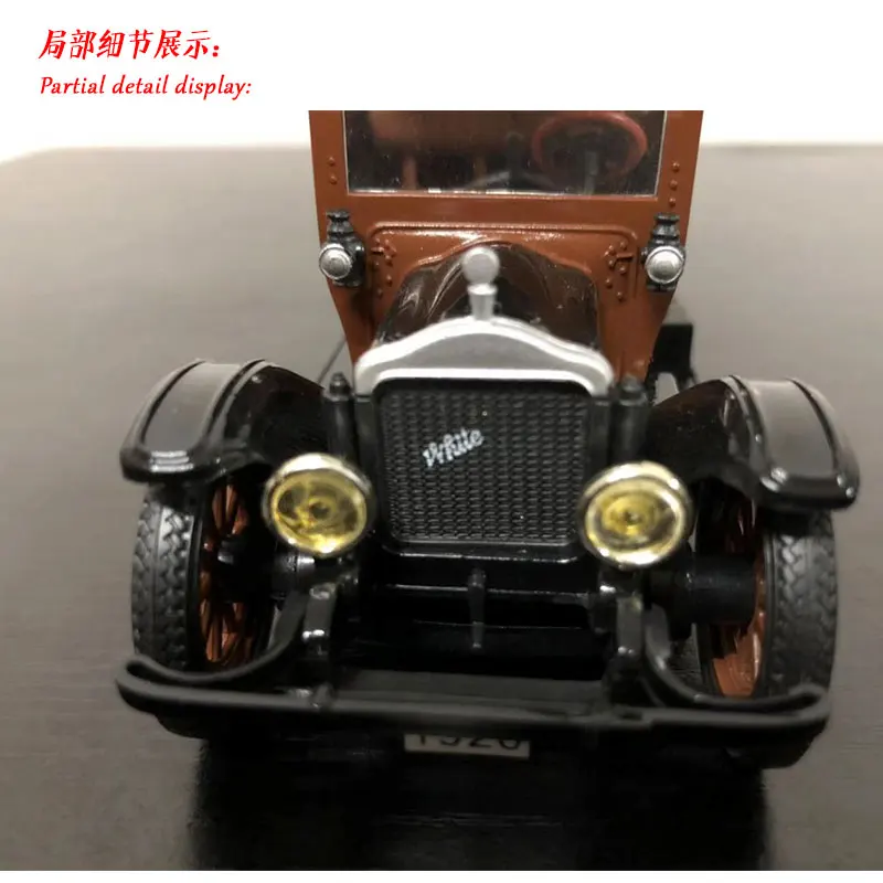Фирменная 1/32 масштабная модель автомобиля игрушки 1920 белый Ван литой металлический автомобиль модель игрушки для коллекции, подарок, украшения