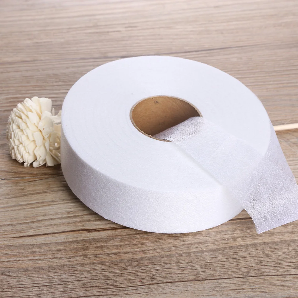 100 метров клейкая ткань утюжок на Клейкой Ленте для шитья рулон одежды внутренняя